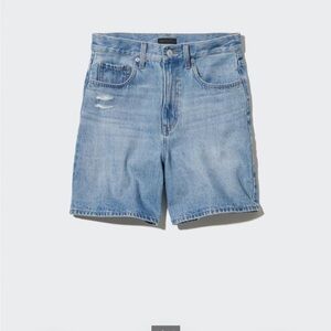 Uniqlo Women High Rise denim short size 28